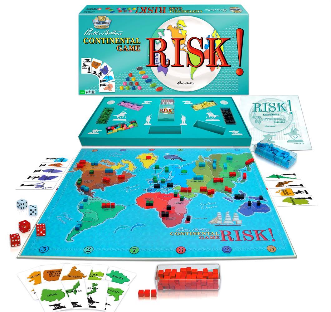 Hasbro Risk! 1959 Strategy Game