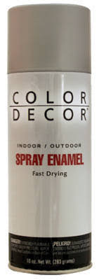 True Value Interior and Exterior Enamel Spray - 10oz, Silver Gloss