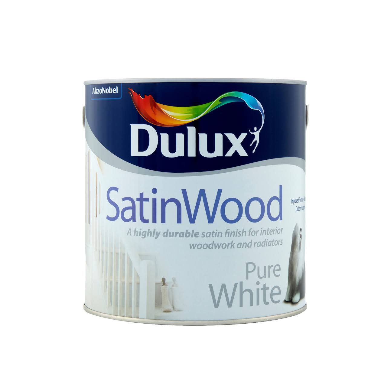 Dulux SatinWood Paint - Pure White