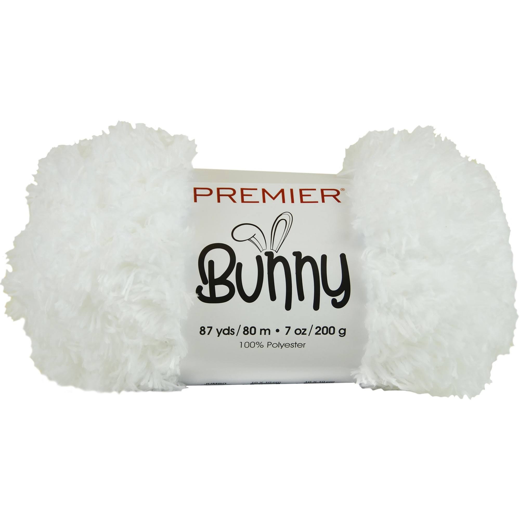 Premier Yarns Bunny Yarn-White -1096-01
