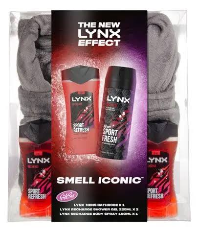 Lynx Smell Iconic Grey Dressing Gown Gift Set