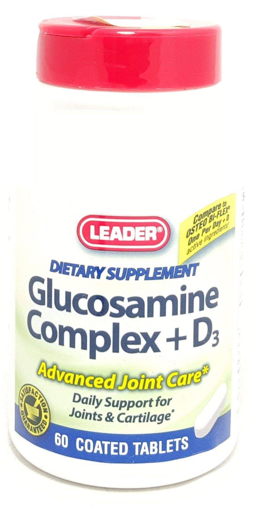 Leader Glucosamine Complex + D3 - x60