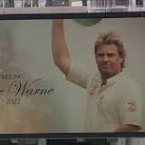 Lord's rises to pay tribute to cricket legend Shane Warne at the 23rd over of England's first Test match on home soil ...