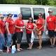 Casino employees makes sure Meals on Wheels vans sparkle