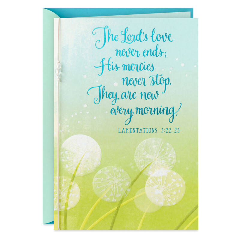 You Are in God's Care Religious Encouragement Card