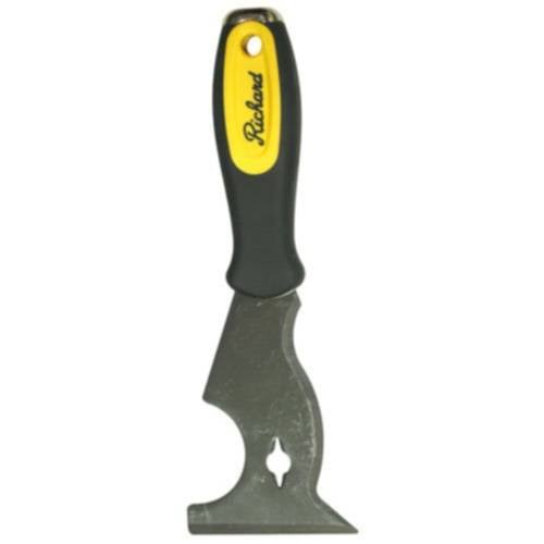 Richard Rub129 9 in 1 Combination Tool - 2 3/8"W, High Carbon Steel Blade, Ergonomic Grip Handle