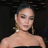 Vanessa Hudgens Stands Tall in Ruched Silk Gown and Sky-High Heels at Tony Awards 2022