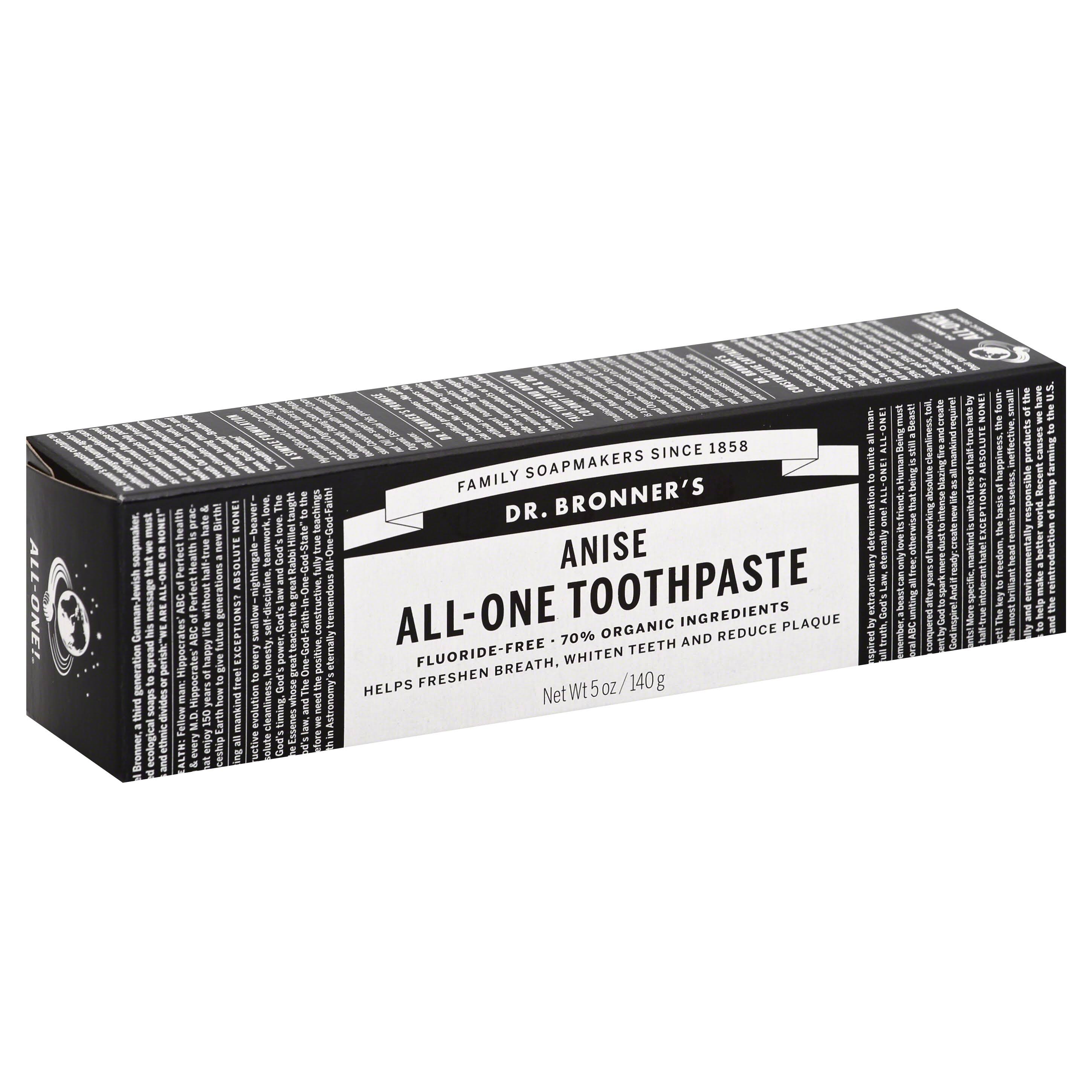 Dr. Bronner's All-One Toothpaste - Anise