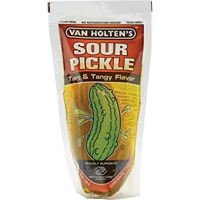 Van Holtens - Pickle-in-a-pouch Jumbo Sour Pickles - Individually Po