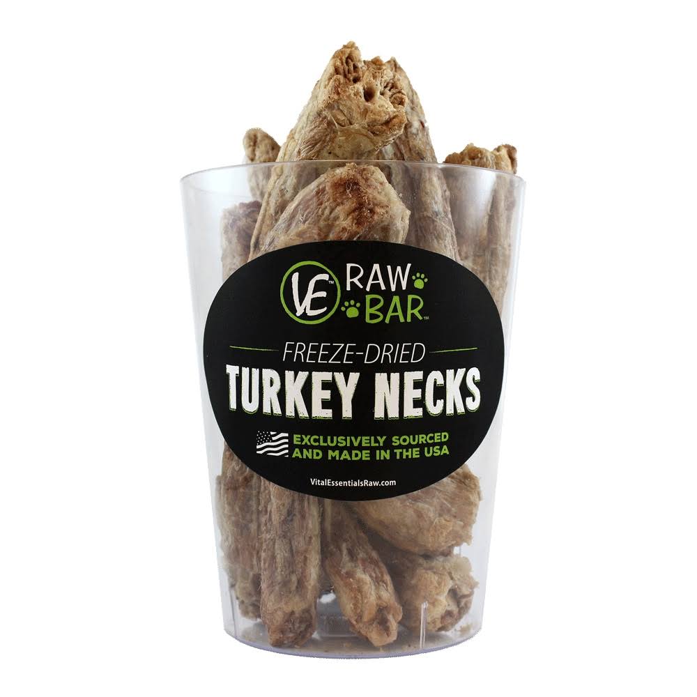 VE (Vital Essentials) Raw Bar (Freeze-Dried) Turkey Neck
