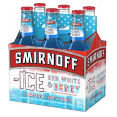 Smirnoff -Ice Malt Beverage, Premium, Game Day Punch, 6 Pack - 6 pack, 11.2 fl oz bottles