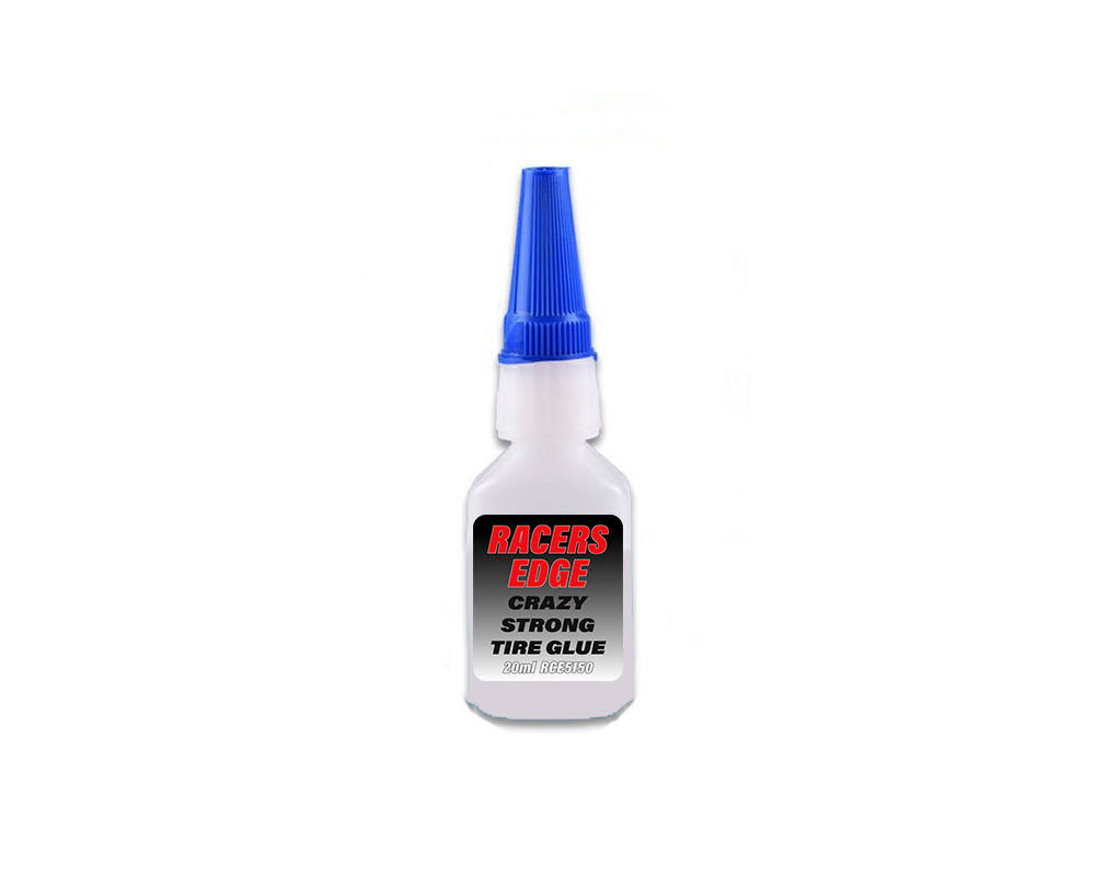 Racers Edge RCE5150 Crazy Strong Tire Glue 20g w/Pin Cap and Tips