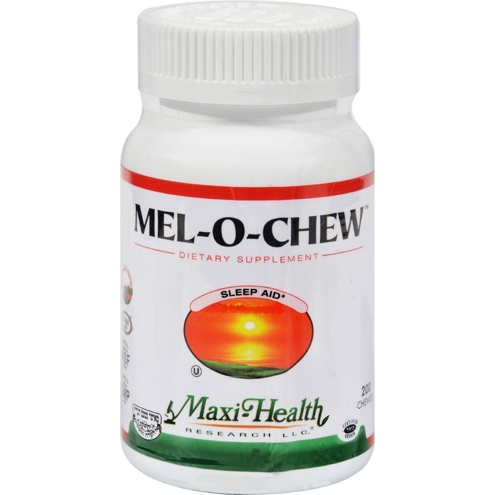 Max Health Mel-O-Chew Sleep Aid Tablets