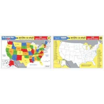 Melissa and Doug Learning Mat - The United States 5038