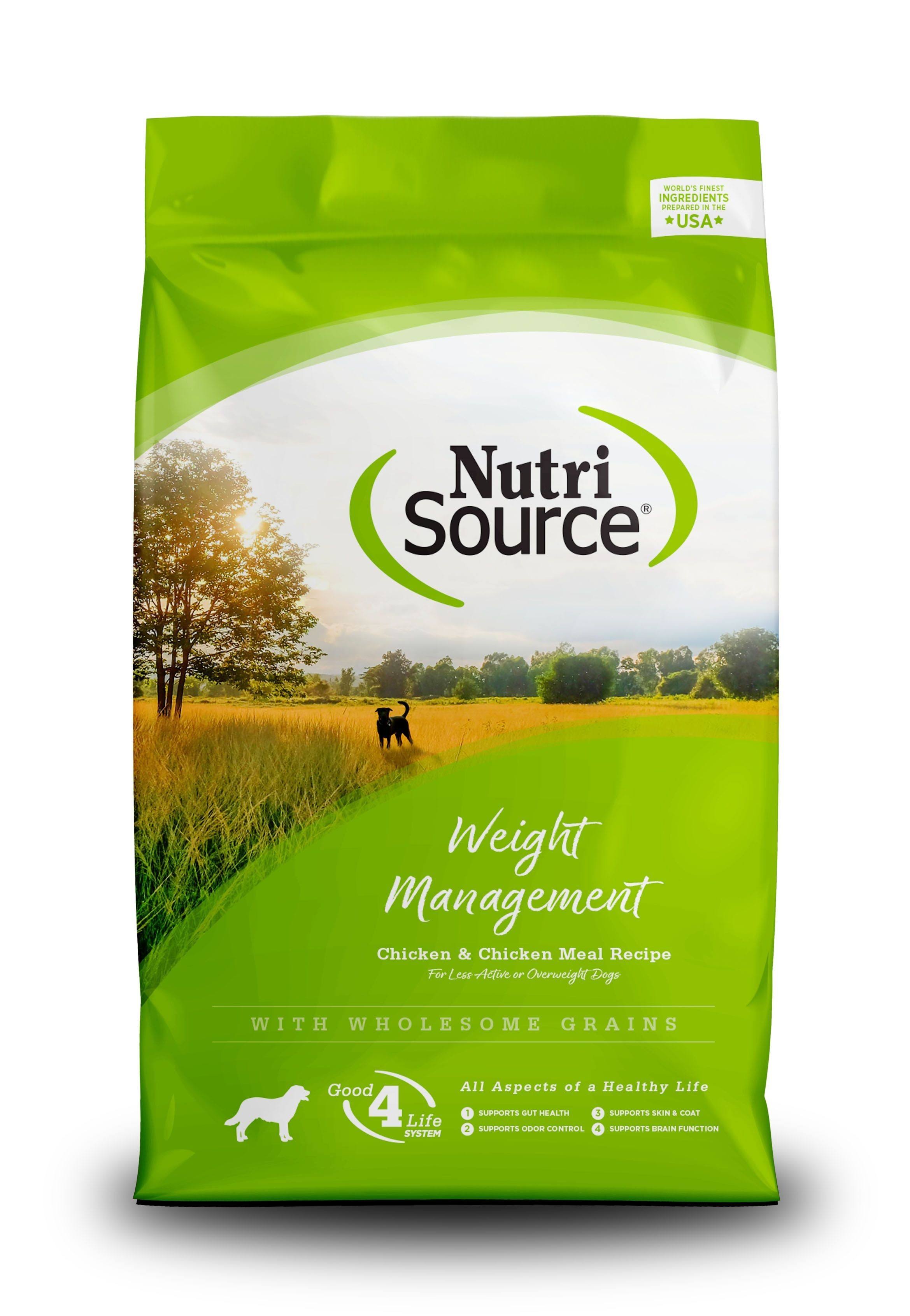 Nutri Source Weight Management Adult Dog Food - Chicken and Rice Formula, 30lb