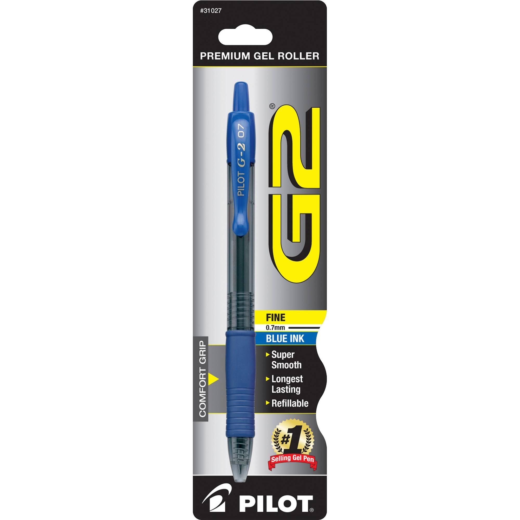 Pilot G2 Gel Pen - Fine Point, Blue