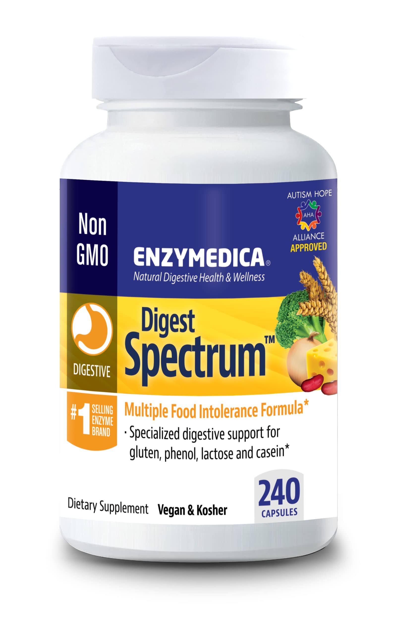 Enzymedica - Digest Spectrum - 240 Capsules