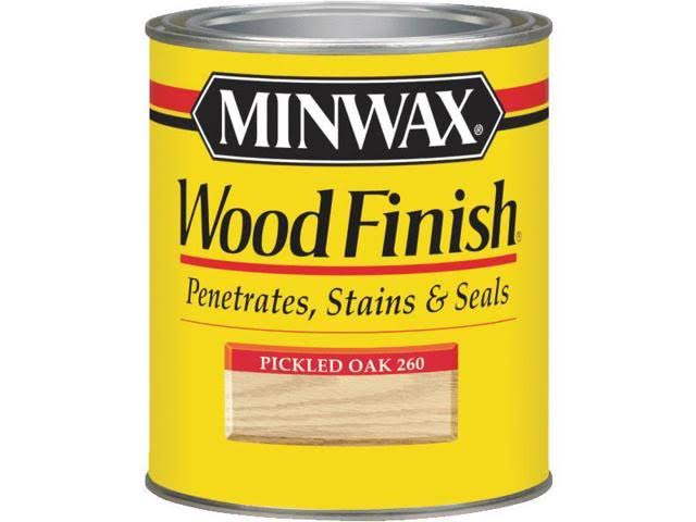 Minwax Wood Finish 1-Quart Pickled Oak Oil Wood Stain