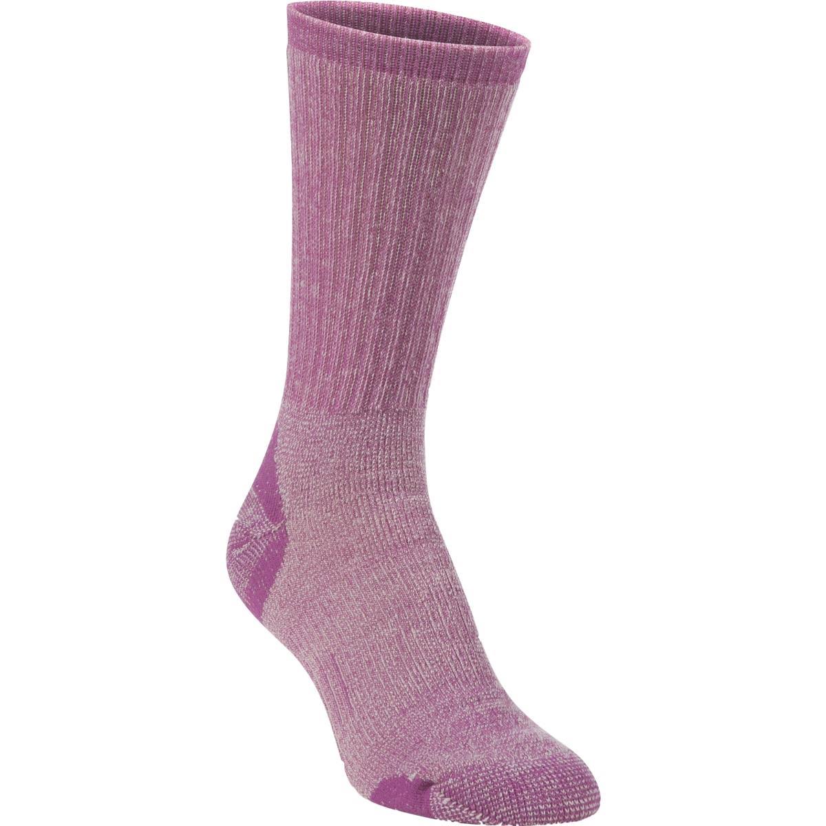 Hiwassee Trading Co W Outdoor Hiker Crew 71695 Purple M