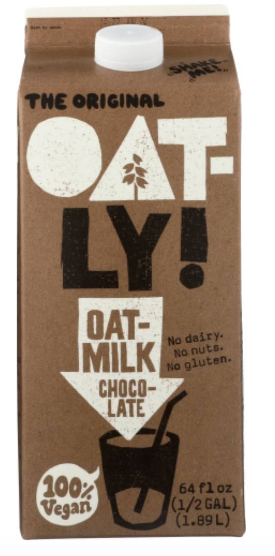 Oatly - Oat-Milk 100 Vegan Drink Chocolate - 64 fl. oz.