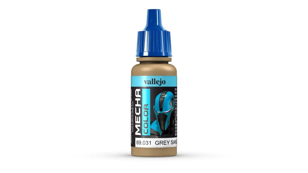 Vallejo Mecha Color 69.031 Grey Sand - 17ml Airbrush Paint