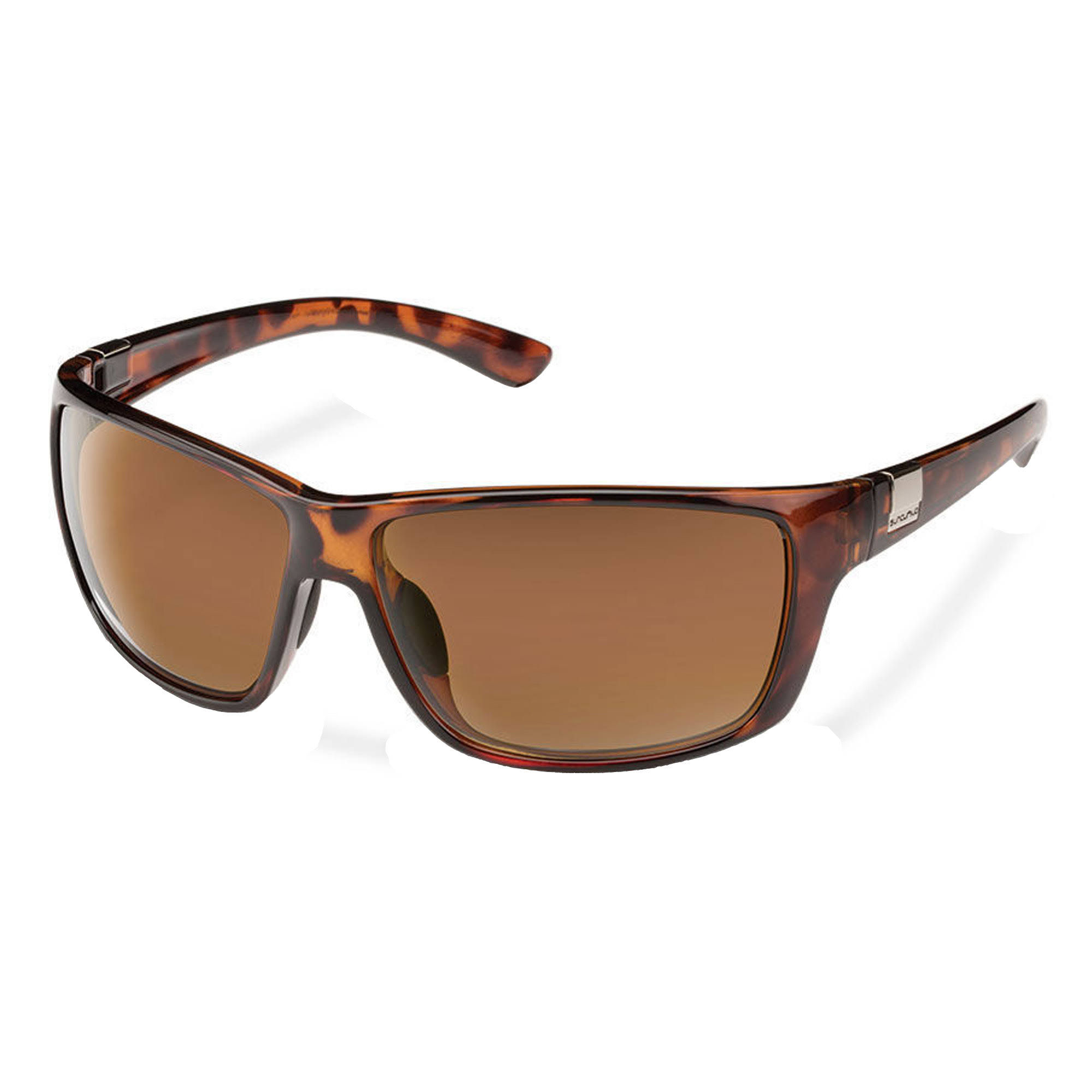 Suncloud Councilman Polarized Sunglasses - Tortoise Frame, Brown Lens