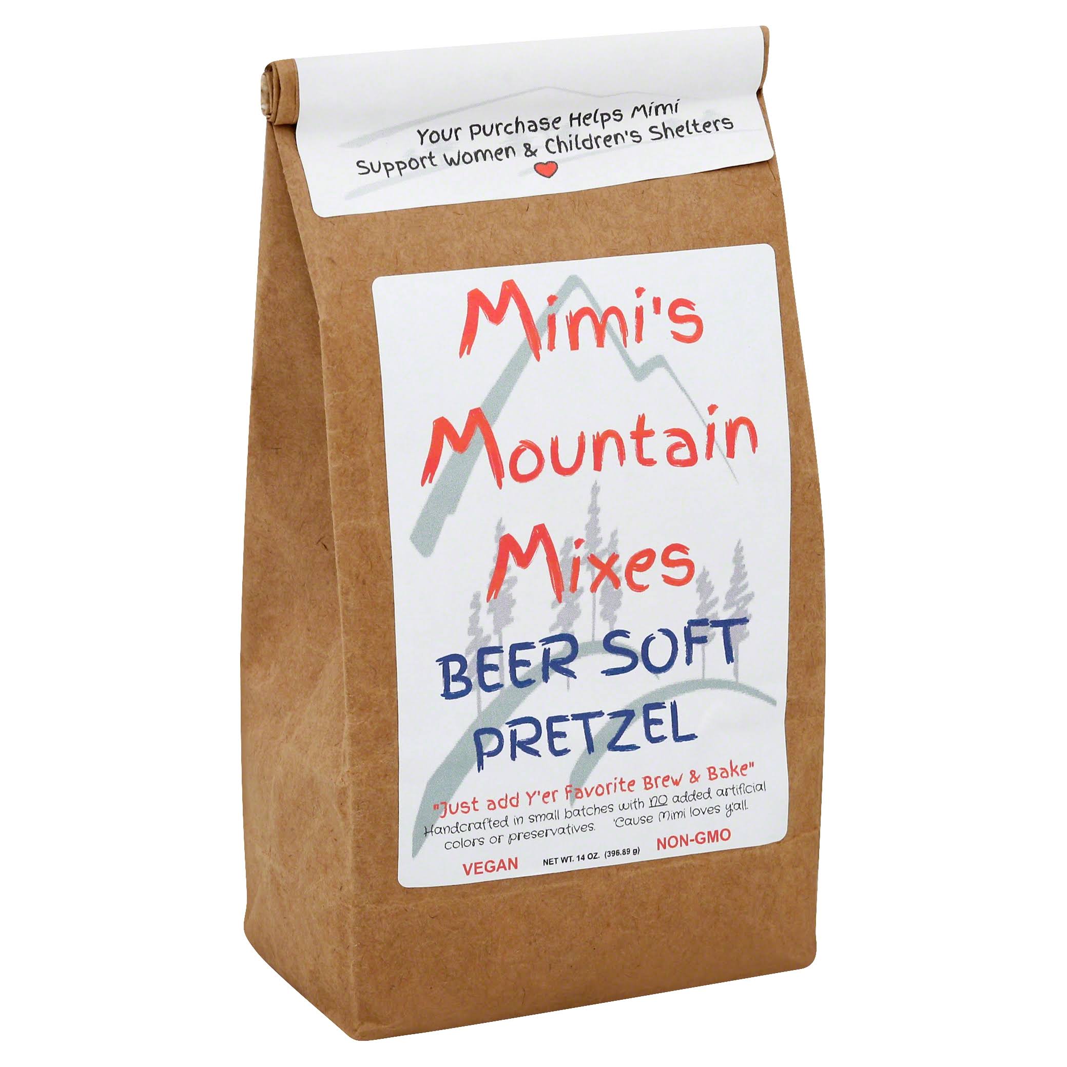 Mimis Mountain Mixes Beer Soft Pretzel - 14 oz