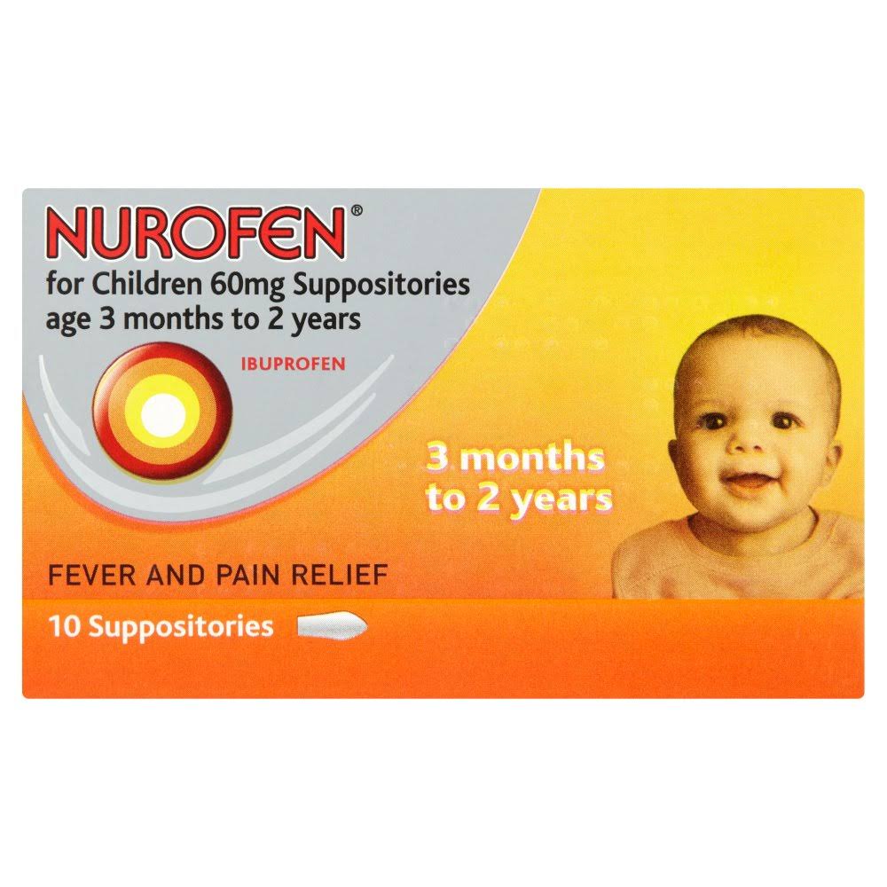 Nurofen for Children 60mg Suppositories