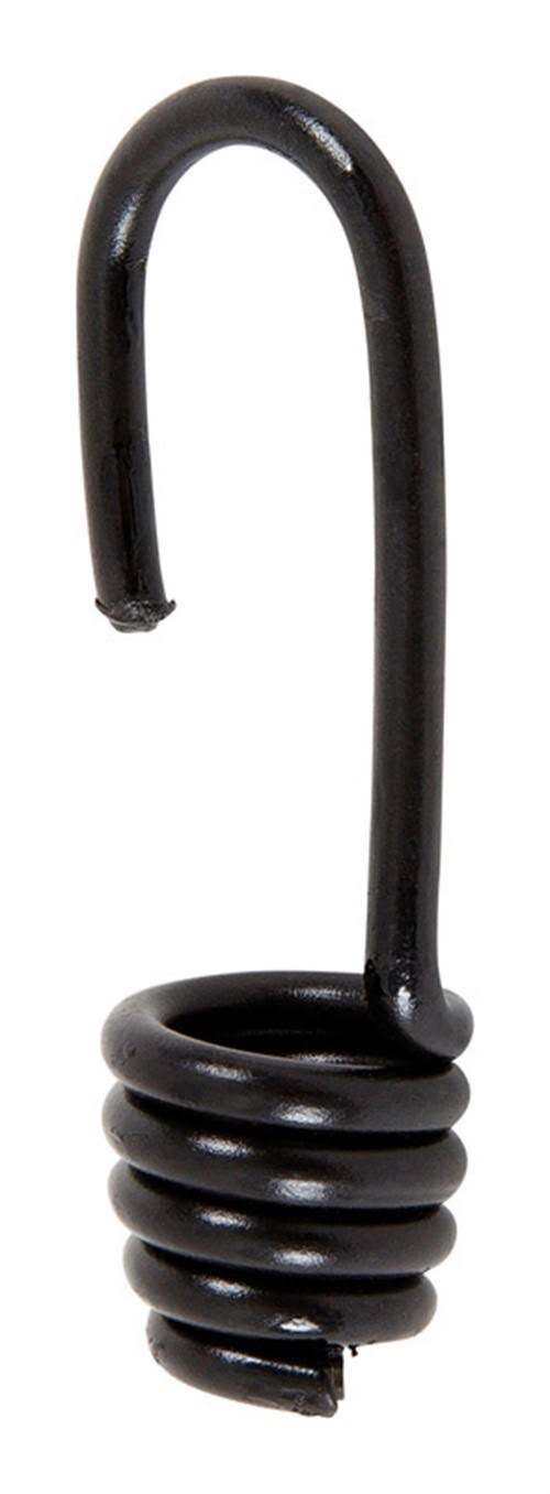 Keeper Bungee Cord Hooks - Black, 5" x 0.5"