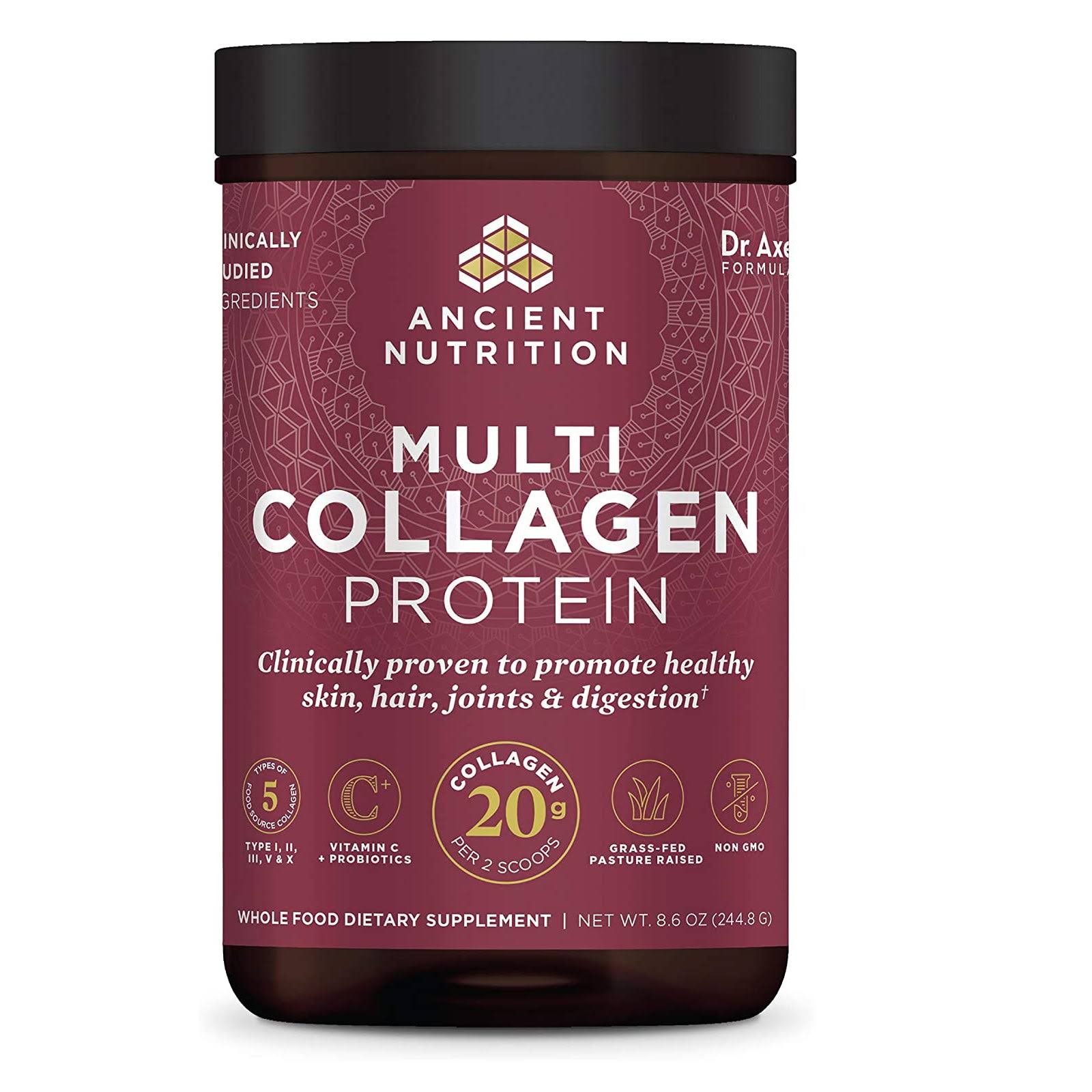 Ancient Nutrition MultiCollagen Protein Powder Supplement - 8.6oz