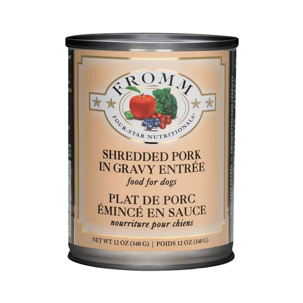 Fromm Four Star Nutritionals Shredded Pork in Gravy Entrée 12 oz