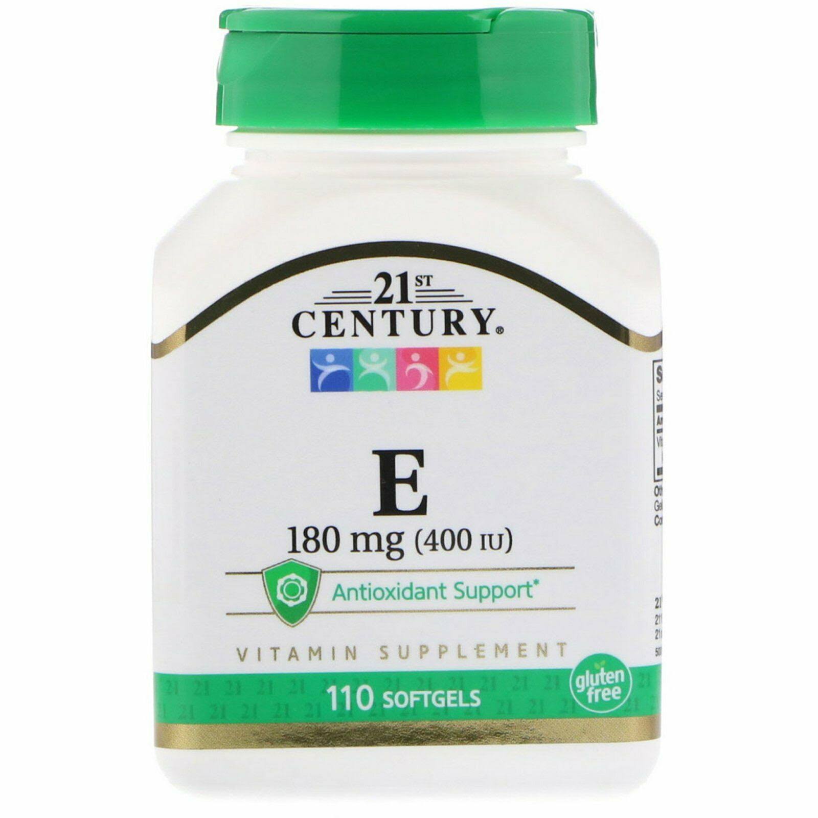 21st Century E 400 Dietary Supplement - 110 Softgels