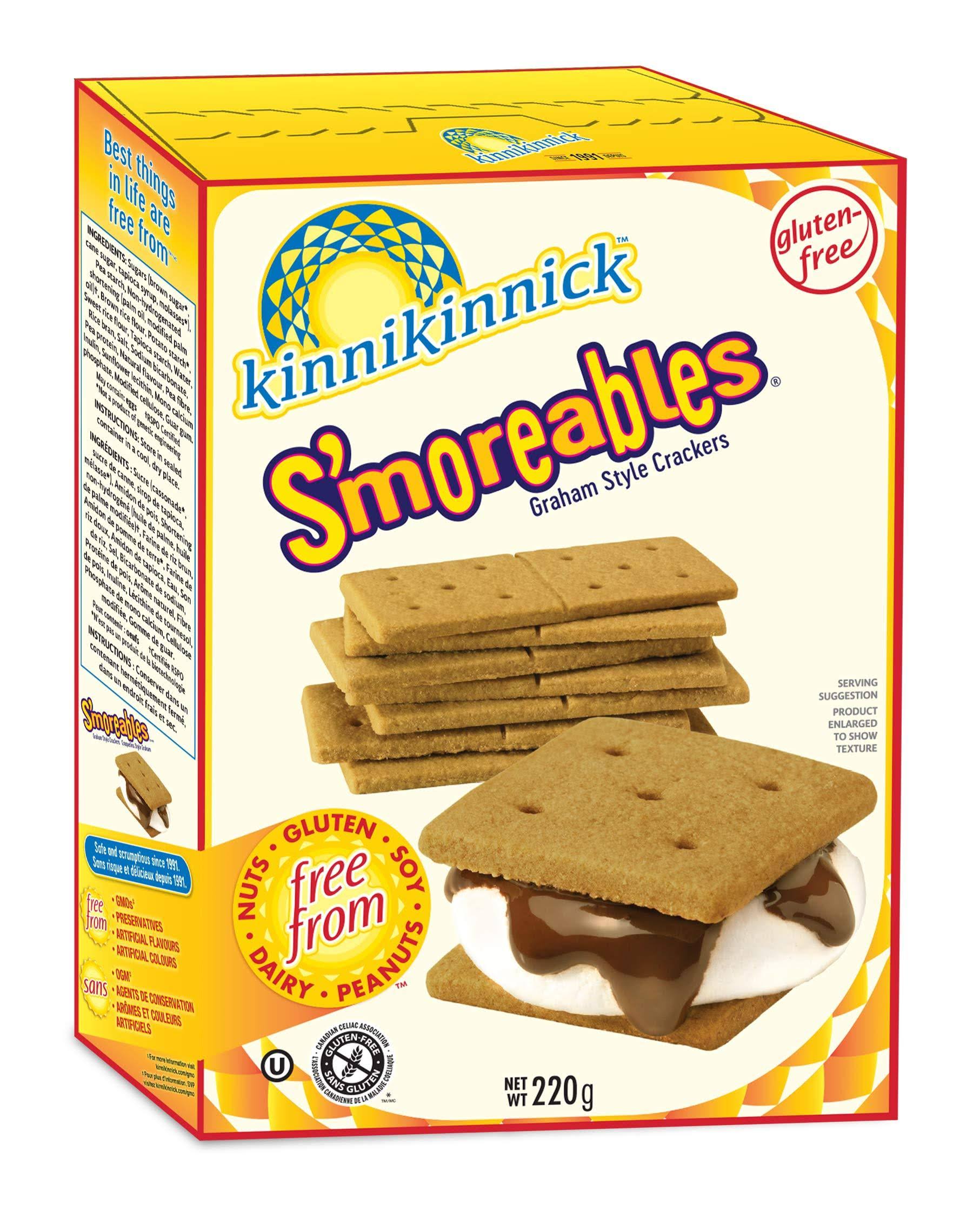 Kinnikinnick S'moreables Graham Style Crackers - 220g