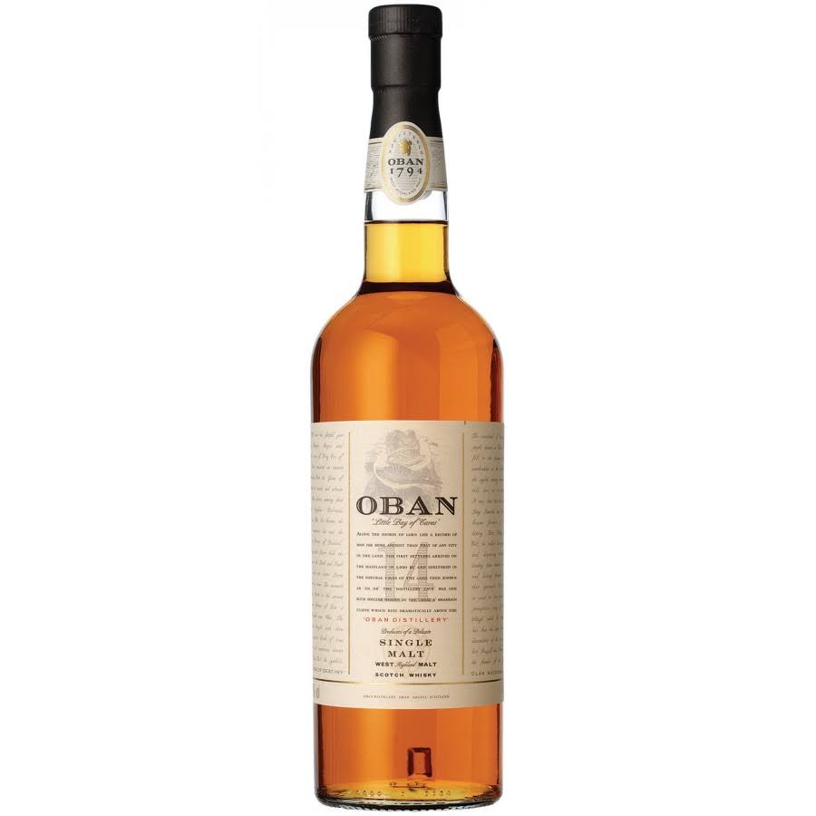 Oban Single Malt Scotch Whisky - 750 ml