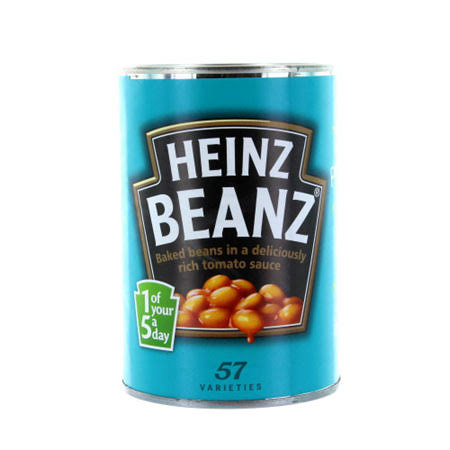 Heinz Beanz Baked Beans In A Deliciously Rich Tomato Sauce - 415g