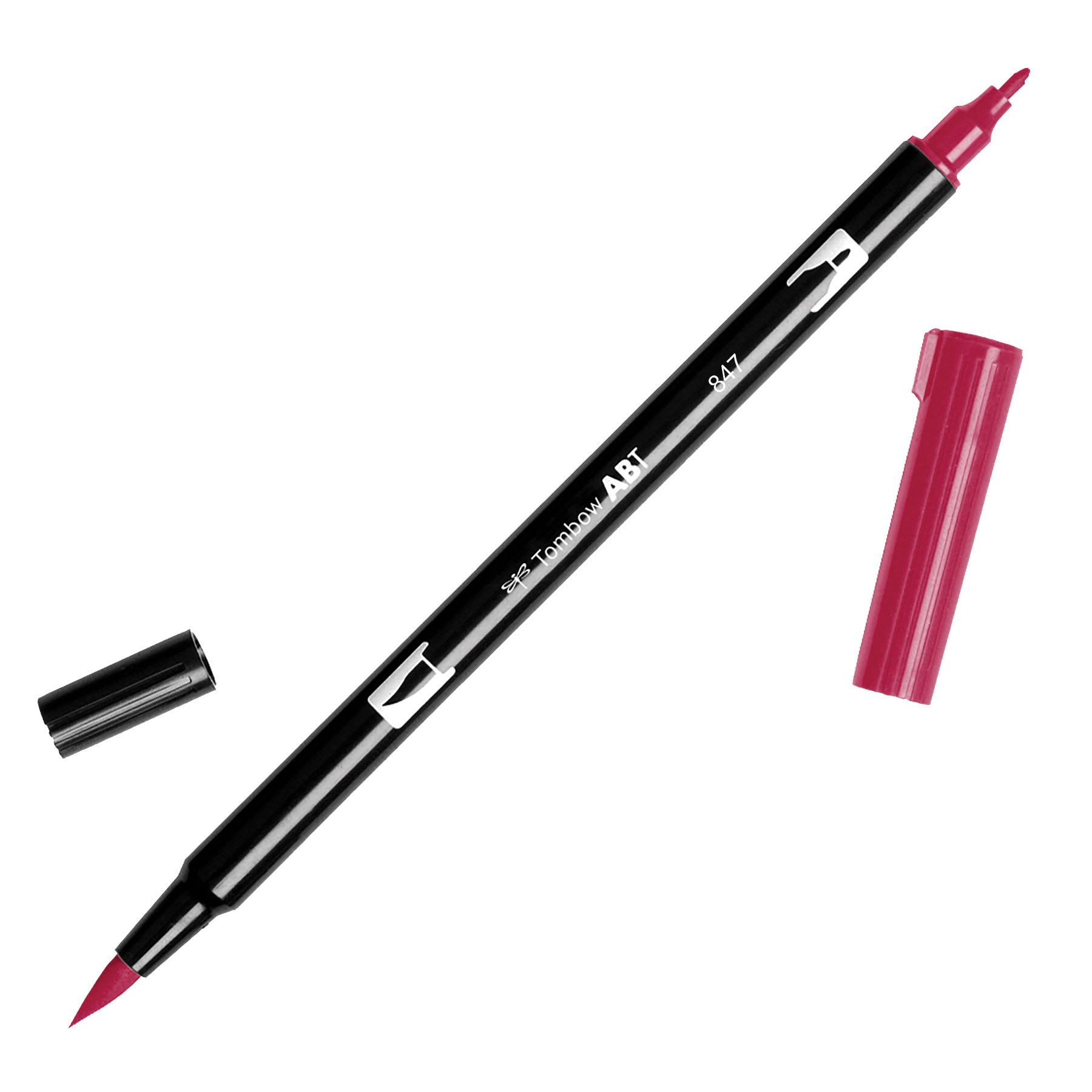 Tombow Dual Brush Pen - #847 Crimson