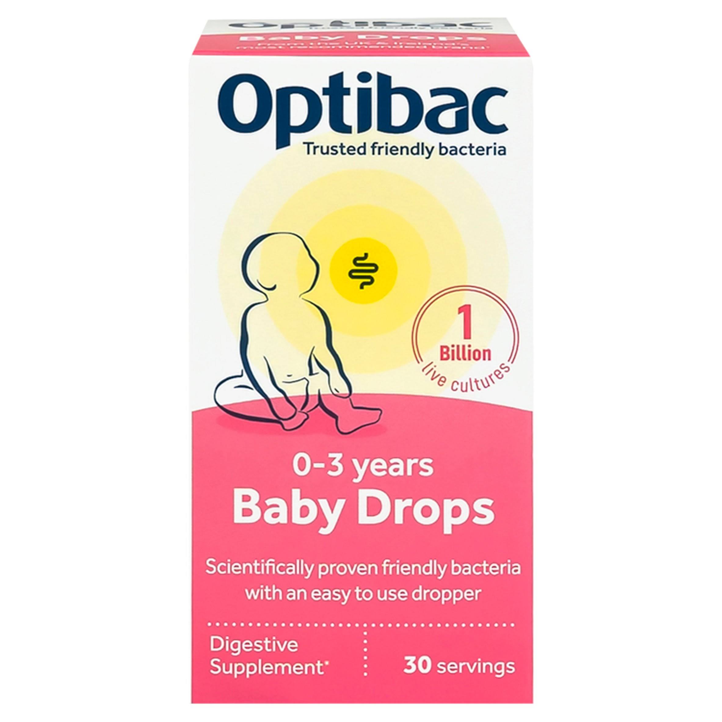 Optibac Probiotics for Babies Drops 0-3 Years 30