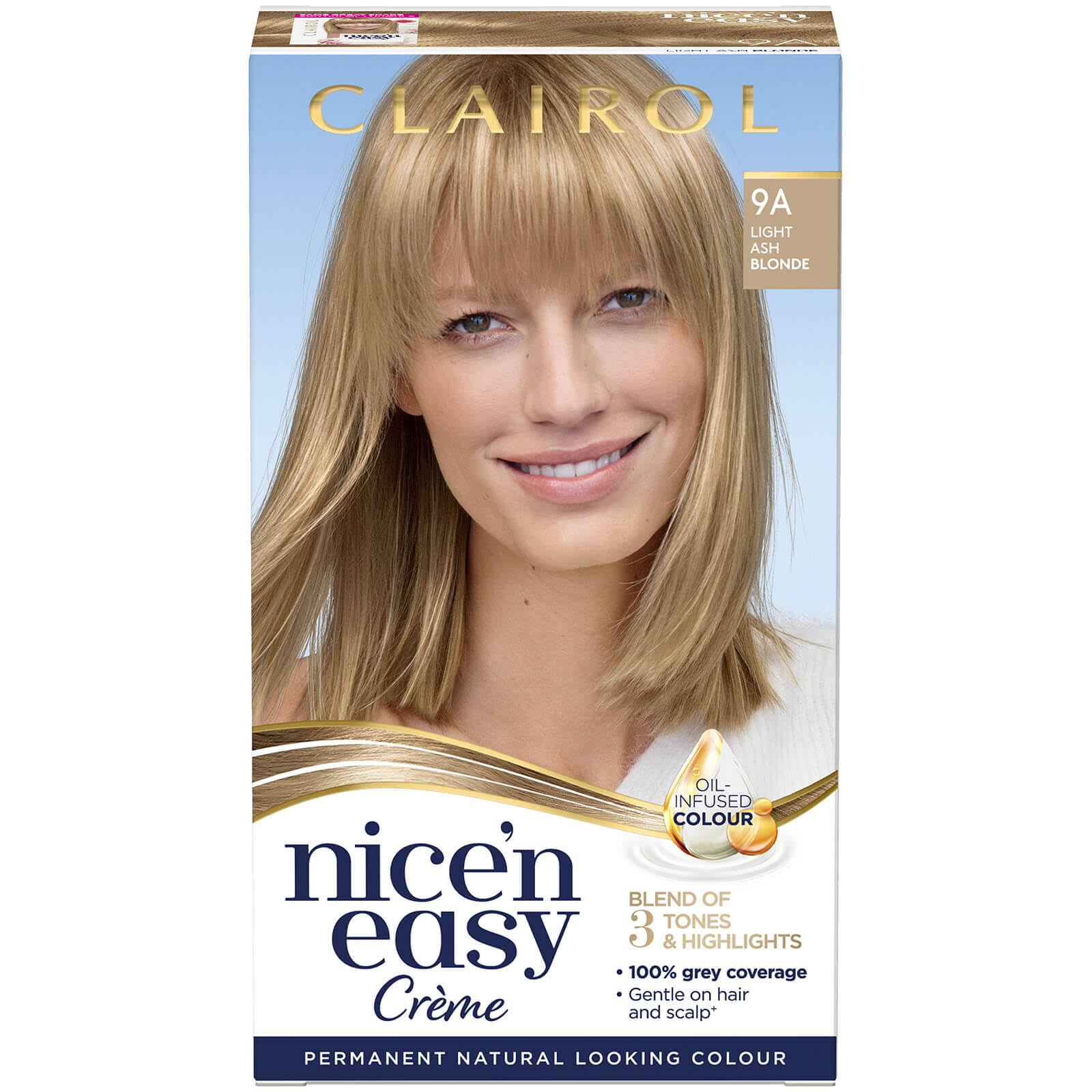 Nice N Easy Permanent Hair Dye - 9A Light Ash Blonde