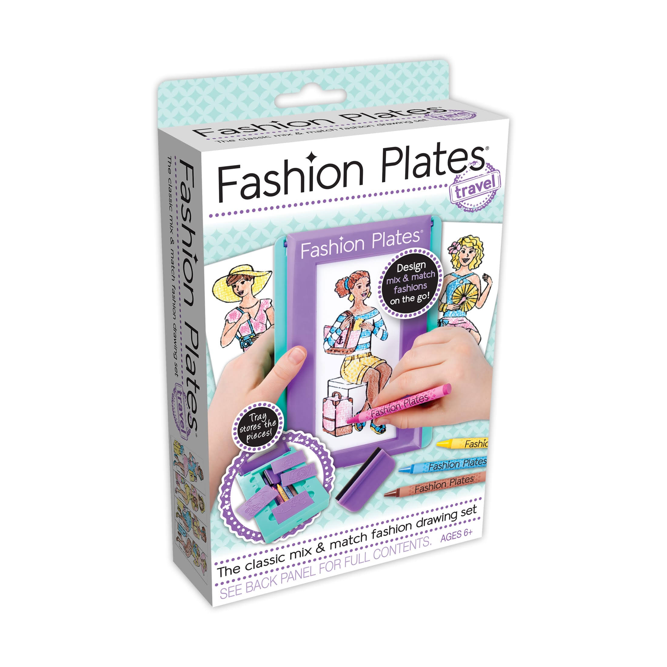 Kahootz Fashion Plates Craft Set - Travel