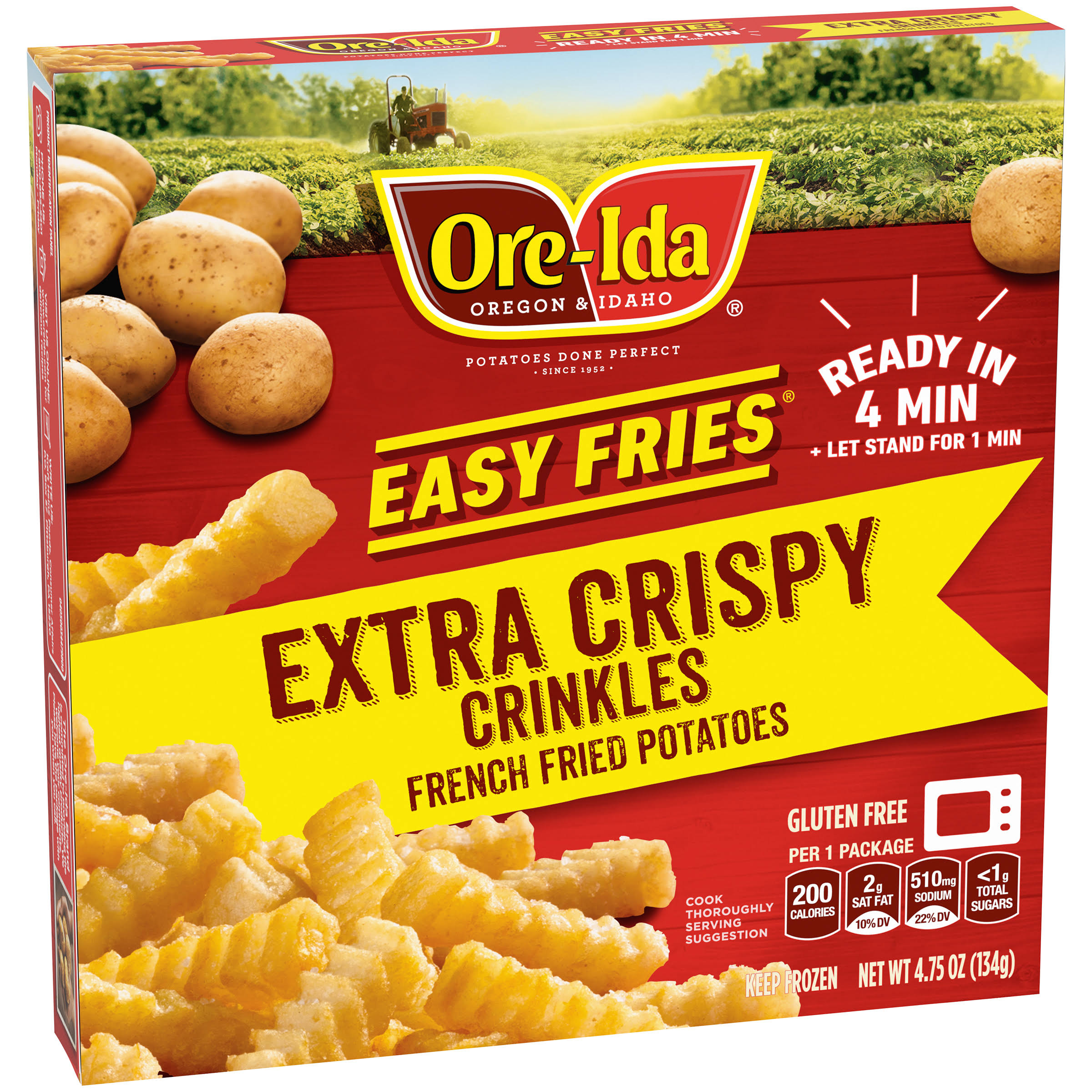 Ore Ida Easy Fries Golden Crinkles Extra Crispy French Fried Potatoes