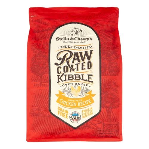 Stella & Chewy's Raw Coated Kibble Cage-Free Chicken Dog Food - 10 lbs.
