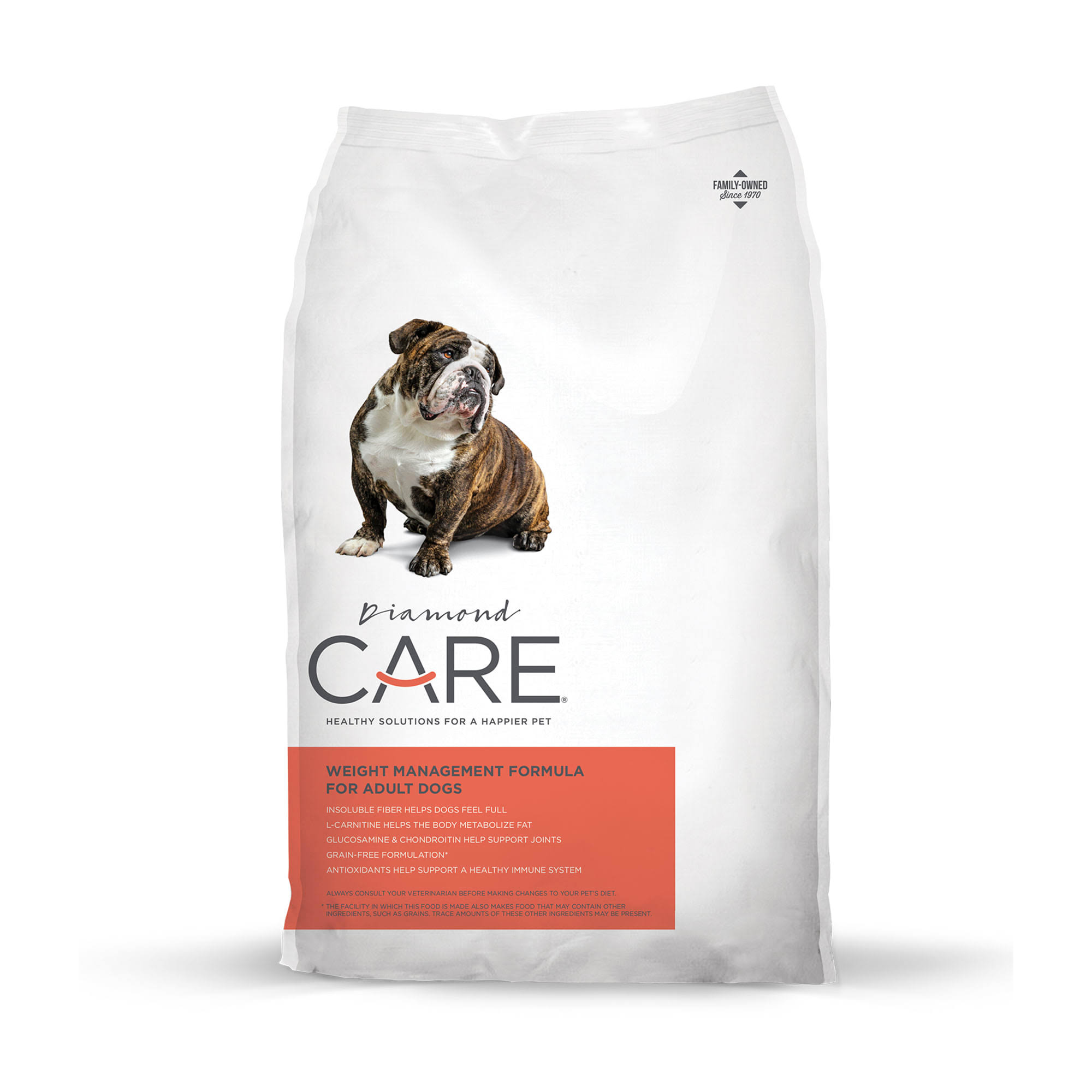 Diamond Care Weight Management Dog Food - 25 lb