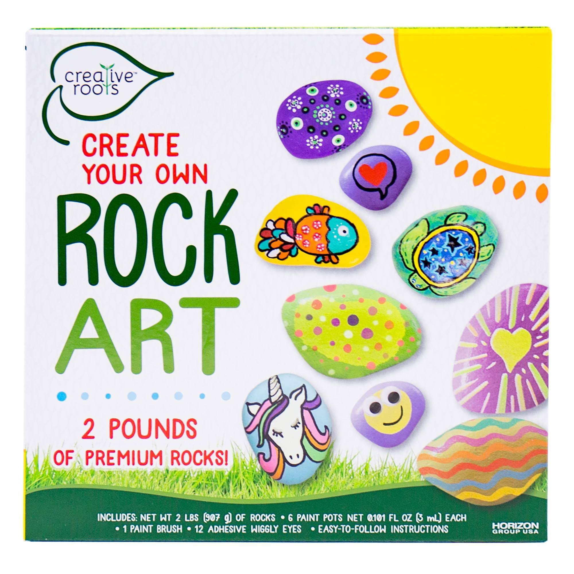 Creative Roots Create Your Own Rock Art Kit