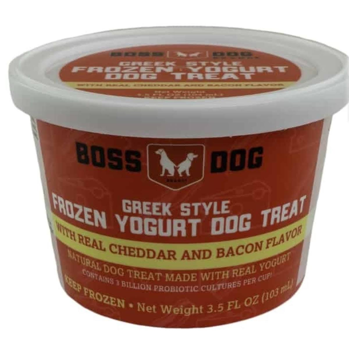 Boss Dog Frozen Yogurt - Cheddar & Bacon 3.5oz