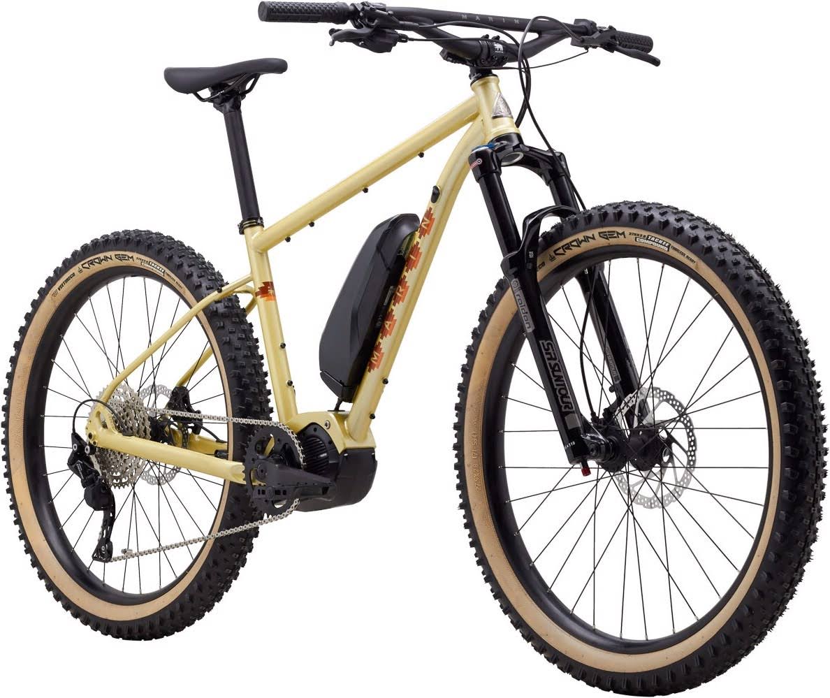 Marin Bikes Pine Mountain E1 27.5' Electric Bicycle Gold - M