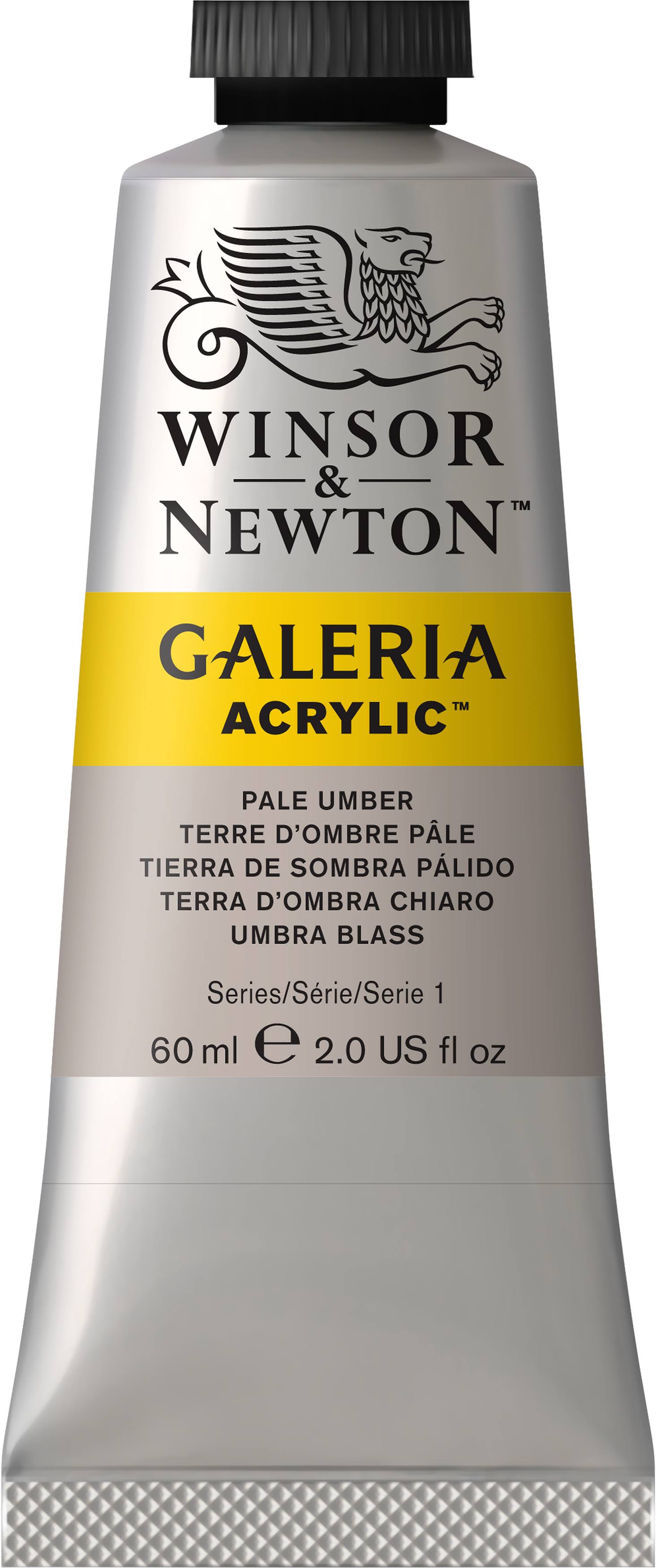 Winsor & Newton : Galeria : Acrylic Paint : 60ml : Pale Umber