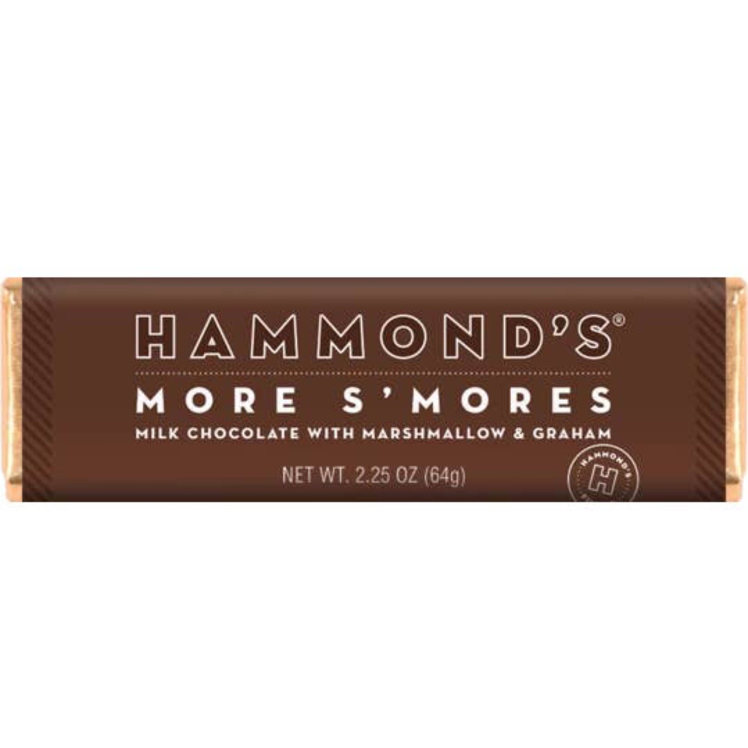 Hammonds More S'Mores Milk Chocolate Bar