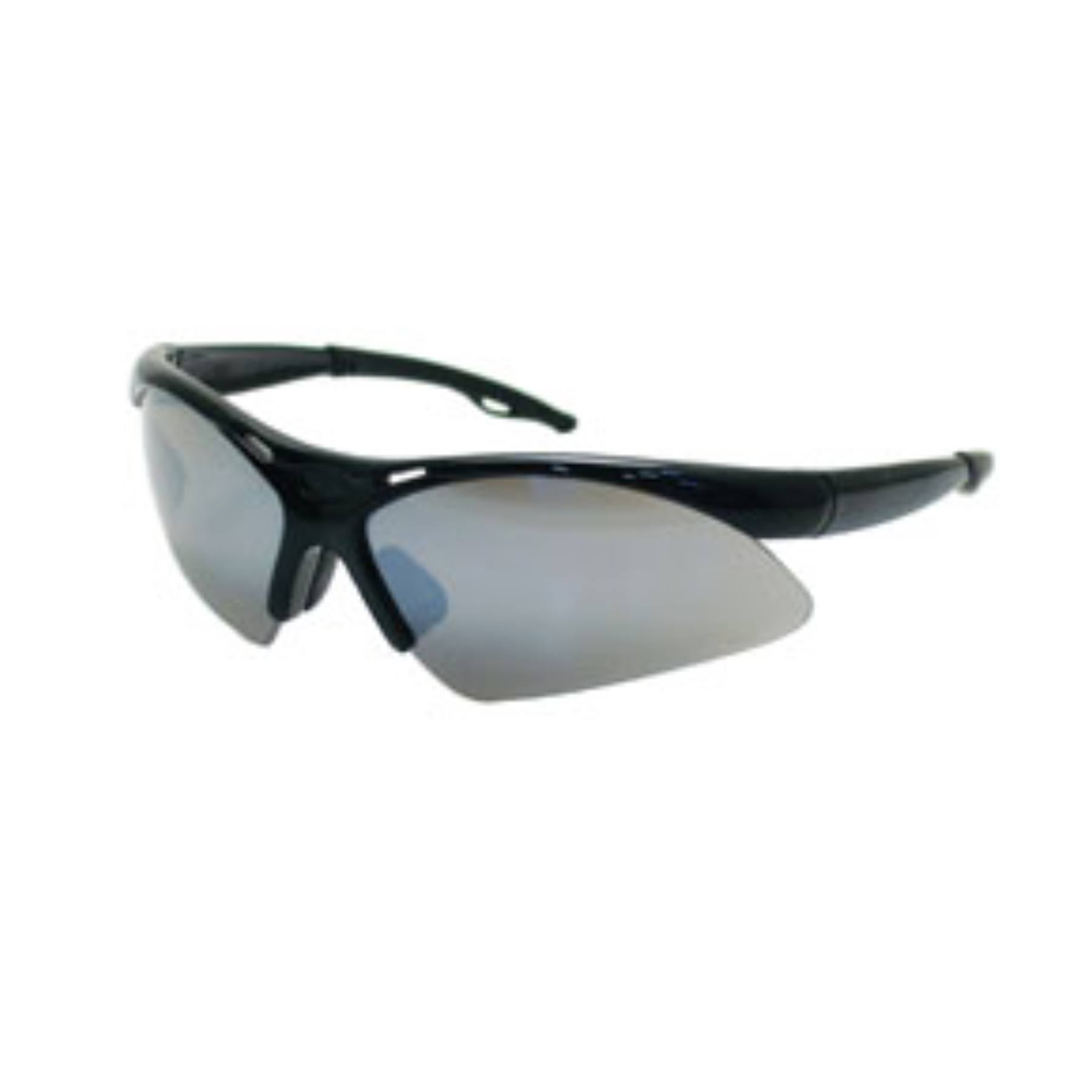 Sas Safety 540-0203 Safety Glasses - Diamondback, Wraparound Black