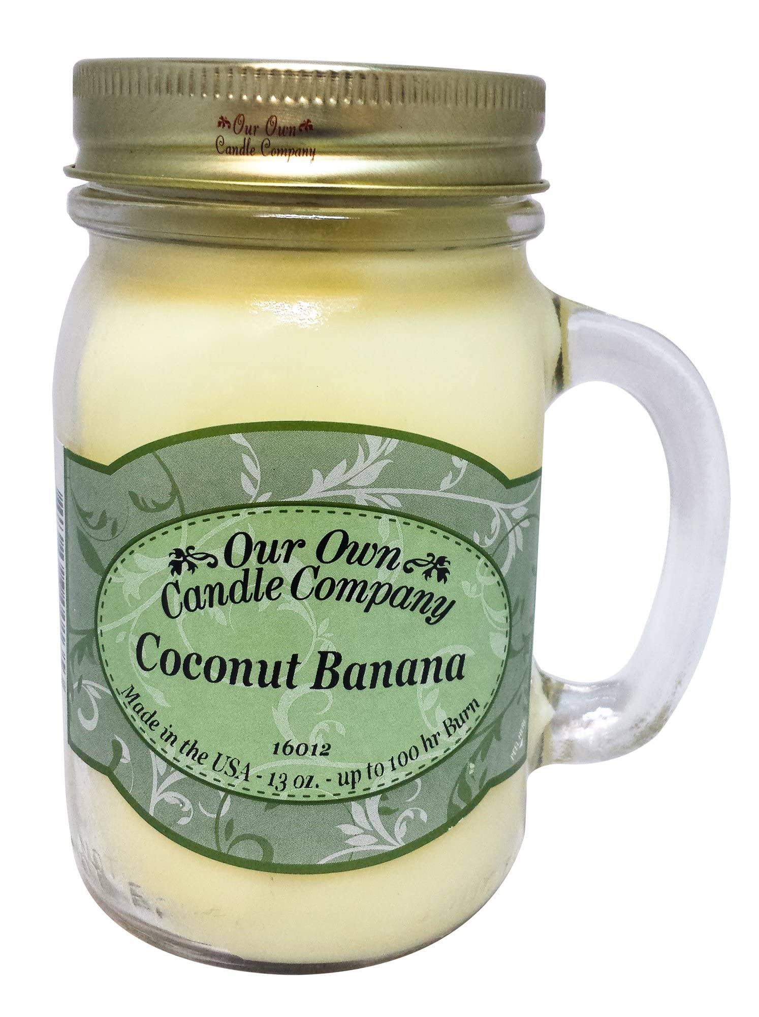 Our Own Candle Company Scented Candle - Coconut Banana, 380ml