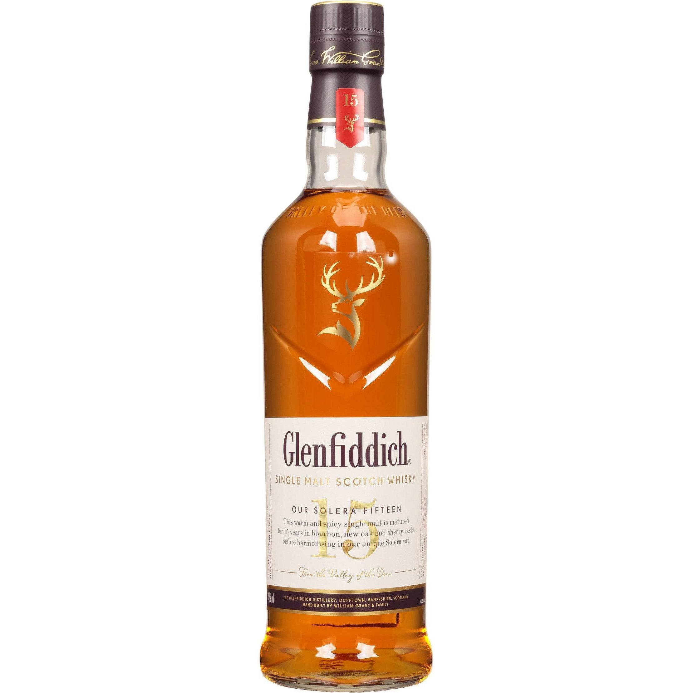 Glenfiddich Solera 15 Year Old Single Malt Scotch Whisky